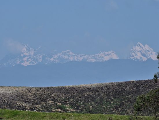 El Altar  fast wolkenlos ist ein seltenes Schauspiel
