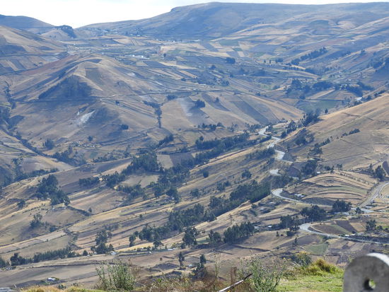 Die Landschaft über 3.000m ist vielfältig und zum größten Teil  noch landwirtschaftlich genutzt.