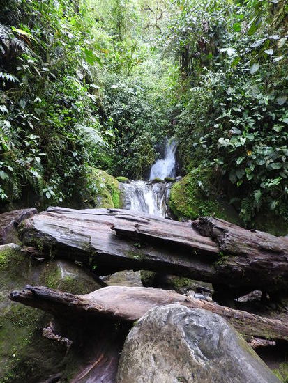 Einer der groß beworbenen Wasserfälle, also wahrlich kein Grund hier zu wandern