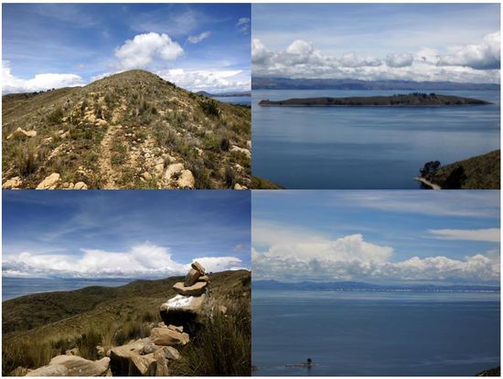 Im Bild rechts unten ist ein kleiner Vorgeschmack auf unser nächstes Ziel zu sehen: Puno in Peru.