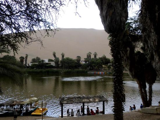 Die Oase - zu verbaut um noch irgendwie magisch zu sein.