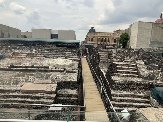 Reste des Haupttempels