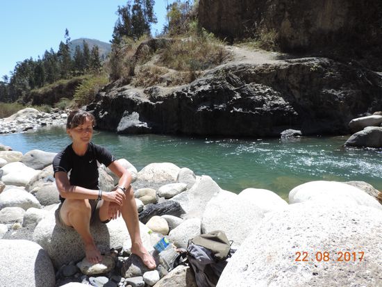 Schön, noch mal eine Gegend zu besuchen, in der die kurze Hose zum Einsatz kommt und die Winterklamotten im Rucksack bleiben 