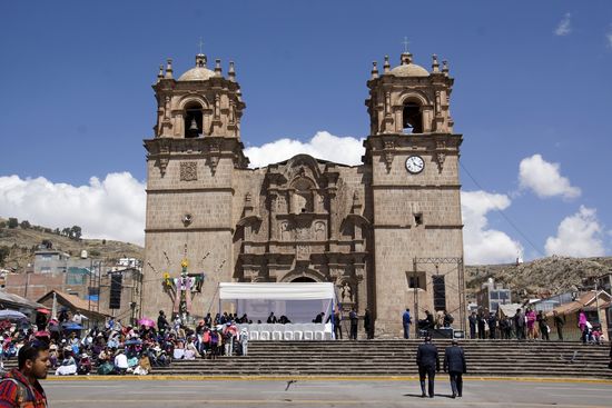 Plaza de Armas in Puno