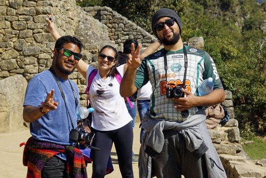 Anabel ist irgendwie verschwunden, wir bleiben wieder zu viert (ich hinter der Kamera  )