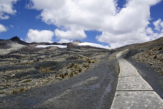 Unterwegs zum Gletscher