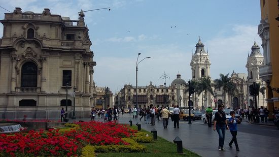 Blick auf die Plaza Mayor