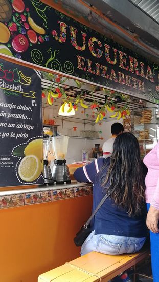 Juguería auf dem San Sebastian Markt