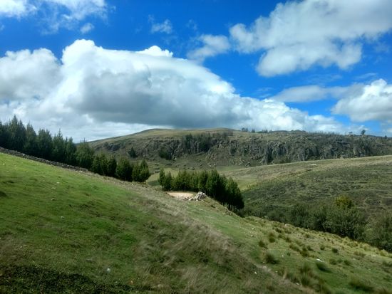 Landschaft nahe Cumbe Mayo