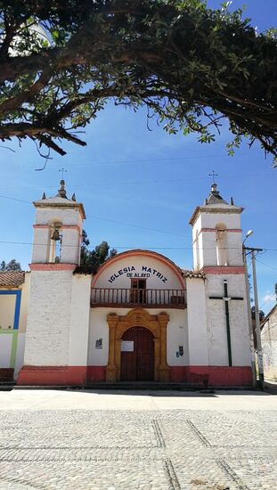 Die Kirche von Alayo