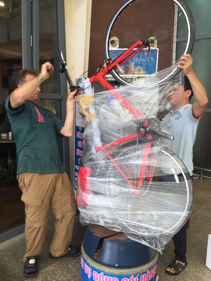 Und das Ding hat sich noch gedreht mit einer irren Geschwindigkeit