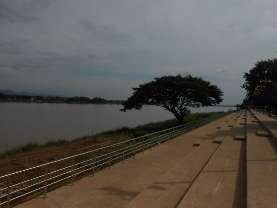 Uferpromenade in Nakhon Phanom