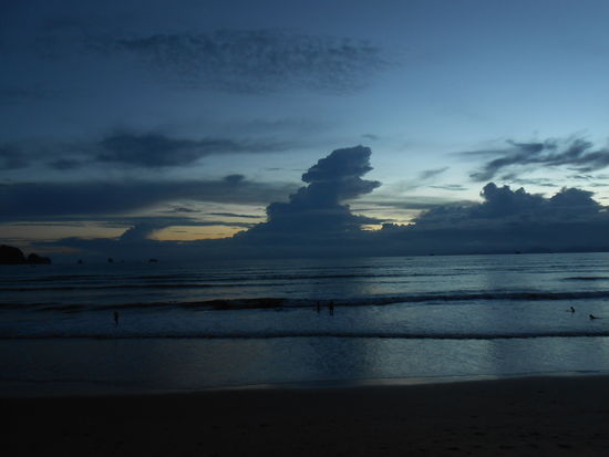 Am Strand von Ao Nang