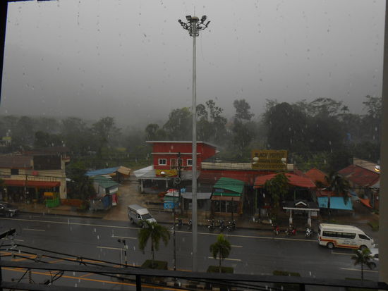 Regen in Khao Lak