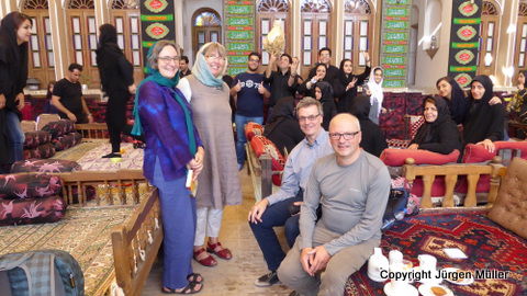 Teepause in Yazd