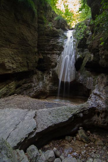 Im Sommer nur wenig Wasser
