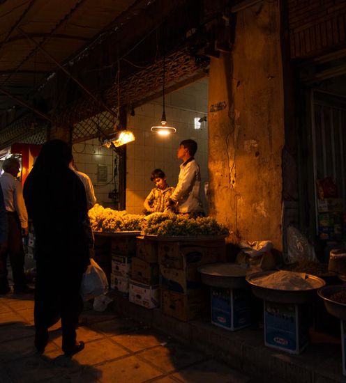 Der einzige Markt an dem auch mal "laut" eine Ware angepriesen wurde.