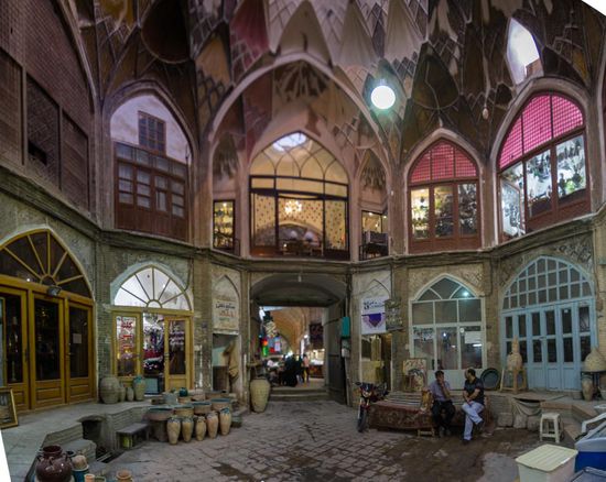 Die schönsten Basare findet man eindeutig in Kashan.