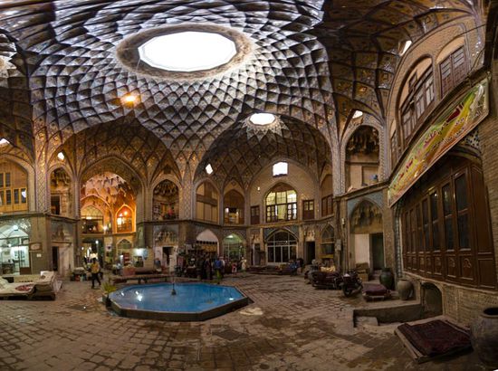 Ein Basar der Ruhe ausstrahlt...