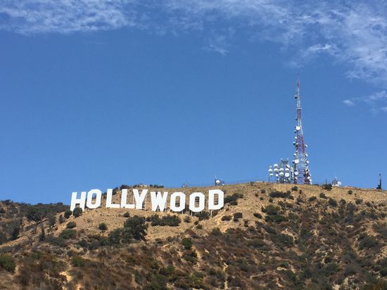 Hollywood sign 