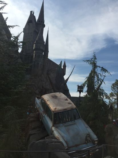 Schloss Hogwarts in den Universal Studios Hollywood