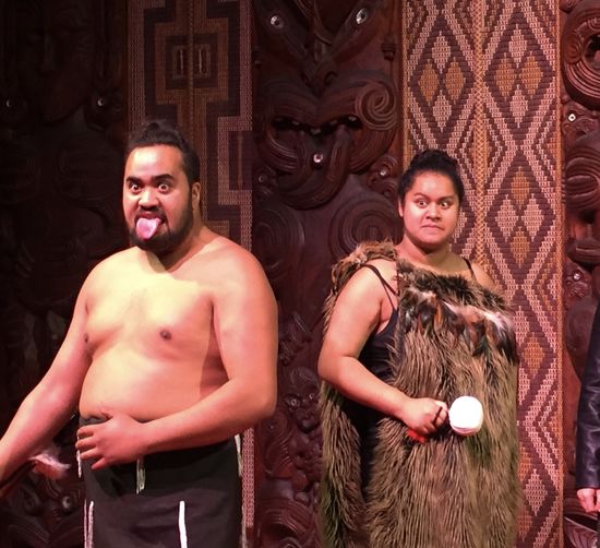 meine erste Maori Aufführung