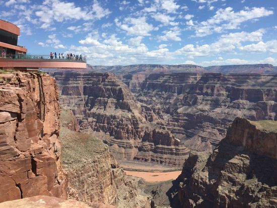 Skywalk über den Grand Canyon