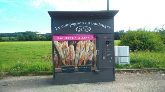 24 Stunden frisches Brot.