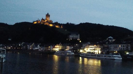 Reichsburg bei Nacht
