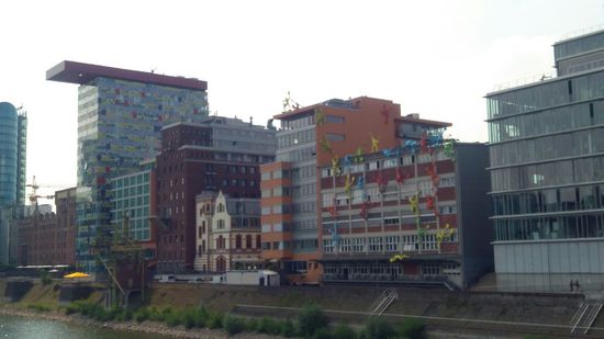 Alter Handelshafen von Düsseldorf.