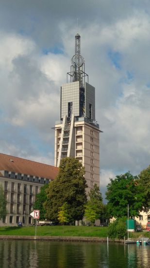 Keine Kirche sondern Wohnungen in Potsdam.
