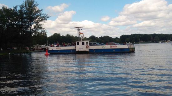 Seilfähre mit Unterwasserseil