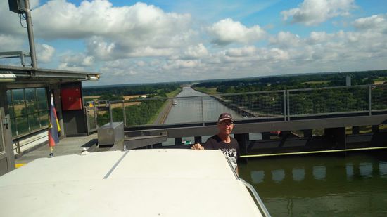 In 38 Meter höhe angekommen.