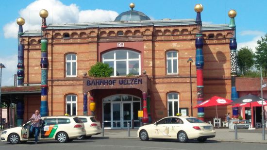 21.07.2017
Hundertwasser Bahnhof in Uelzen.