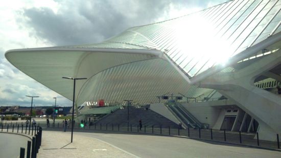 Designer-Bahnhof von Liège