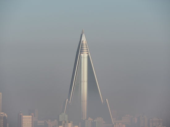 Ryugyŏng Hotel: Man könnte meinen, es hebe gleich ab.