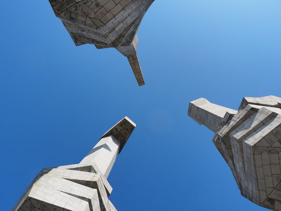 "Monument zur Gründung der Partei der Arbeit Koreas"