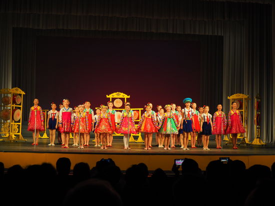 Aufführung im "Kinderpalast"