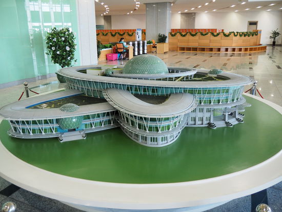 Modell des Sci-Tech Complex