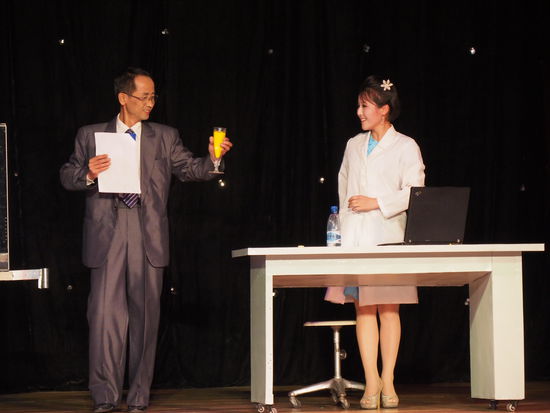 Nordkoreanische Zaubershow