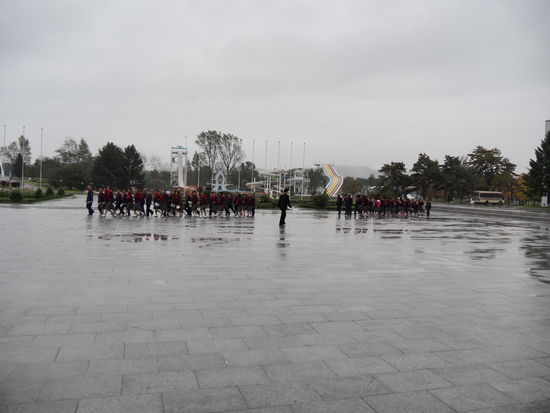 Schulklassen im Songdowon International Children's Camp
