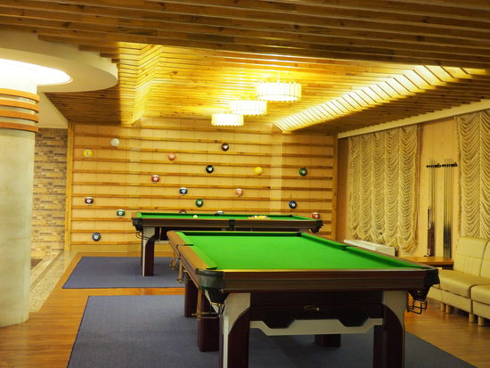 Billardtisch im Masikryong-Hotel