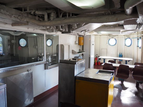 Innenraum der USS Pueblo