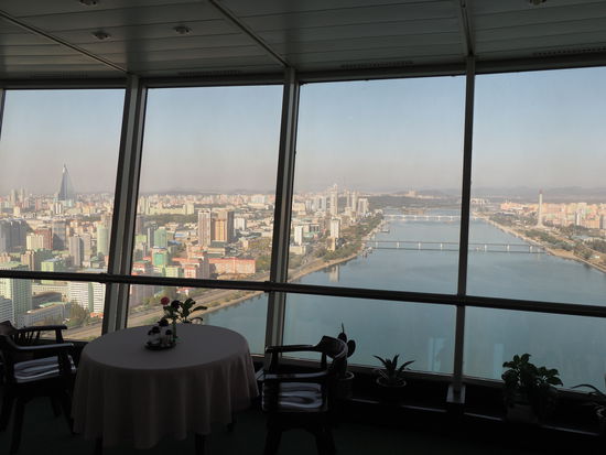 Drehrestaurant des Yanggakdo-Hotels