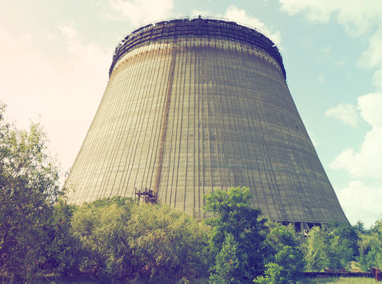 Unvollendeter Kühlturm