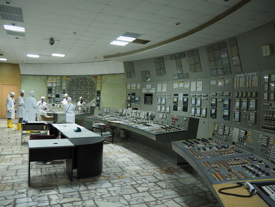 Kontrollraum von Reaktor 2 (baugleich mit dem Kontrollraum aus Reaktor 4)