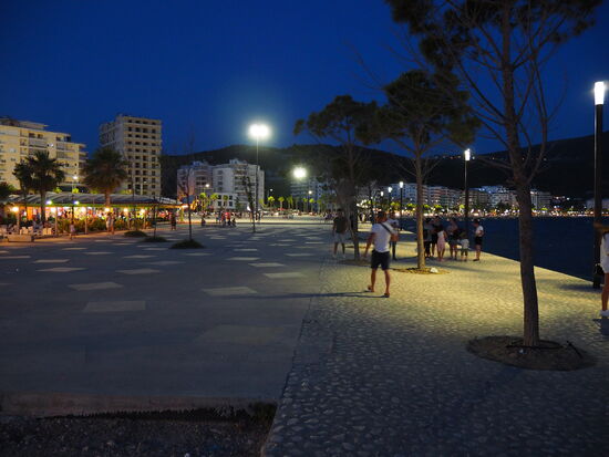 Promenade von Vlora