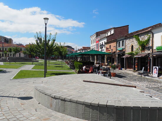 Alter Basar von Korça