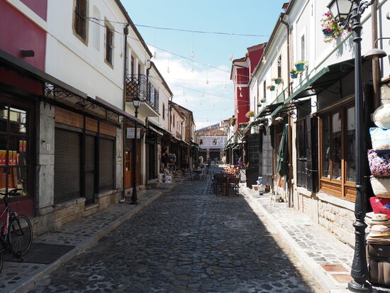 Alter Basar von Korça