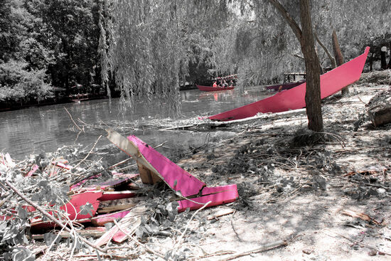 Verwüstung vom Gewitter in Drilon